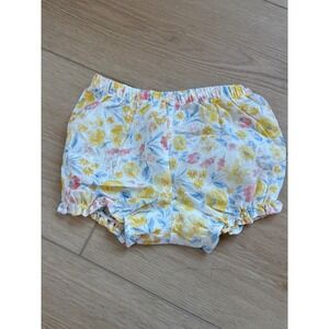 Tommy Bahama Baby Bloomers Ruffle Floral Yellow White Pink Blue 24M